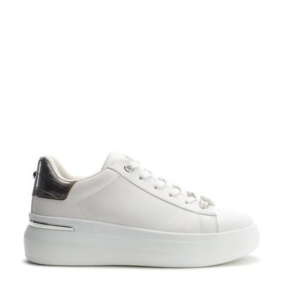 Beelia White Porvair Trainers
