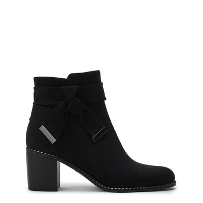 Phoebea Black Alcantara Alcantara Boots
