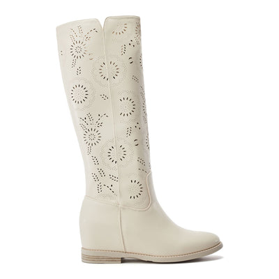 Ailee Beige Porvair Boots