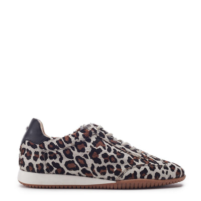 Alonnia Leopard Print Pony Trainers