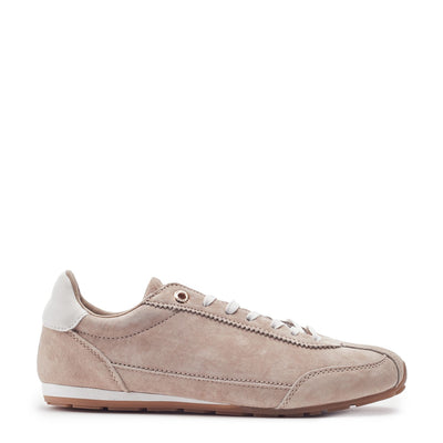 Ammie Taupe Suede Trainers