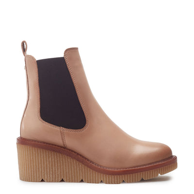 Audyn Taupe Leather Boots