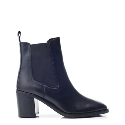 Harry Black Leather Boots