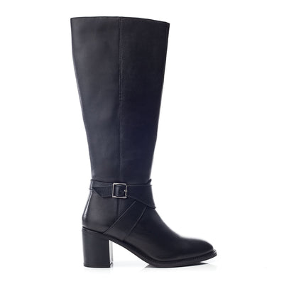 Lonsdale Black Leather Boots