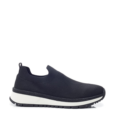 Bellariah Black Textile Trainers