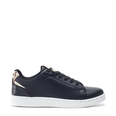 Berenise Black Porvair Trainers