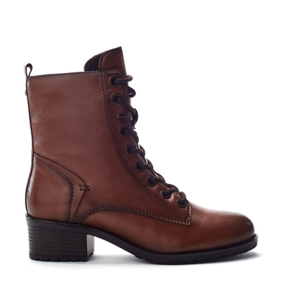 Berna Tan Leather Boots