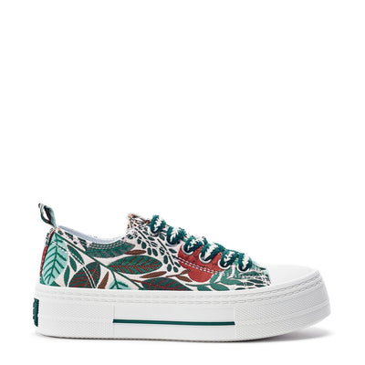 Betta Multi Print Textile Trainers