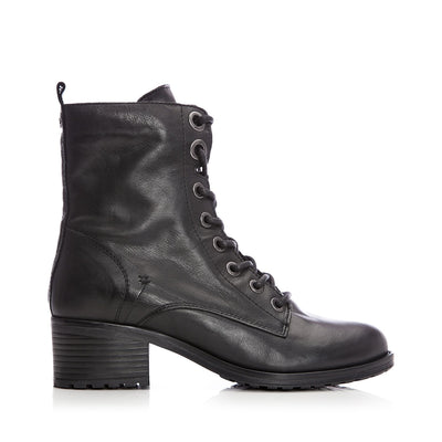 Bezzie Black Leather Leather Boots