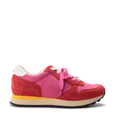 Billiee Fuschia Suede Trainers