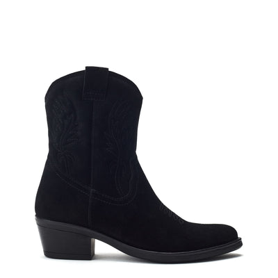 Bletchley Black Suede Boots