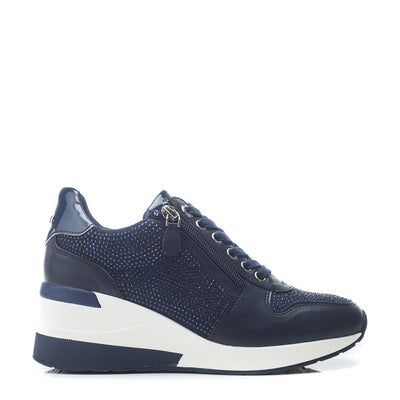 Brookie Navy Porvair Trainers