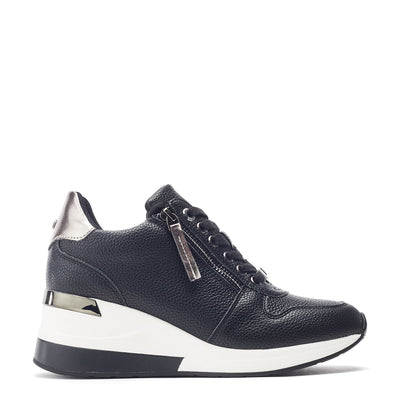 Caspia Black Porvair Trainers