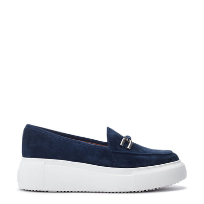 Chamomile Navy Suede Shoes