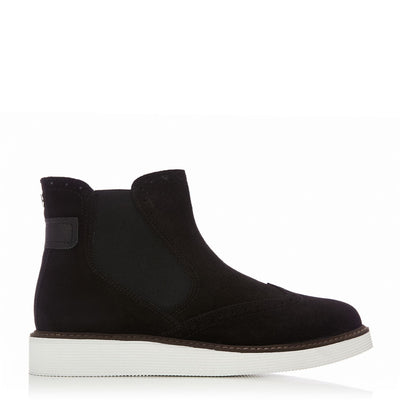 Cheena Black Suede Boots