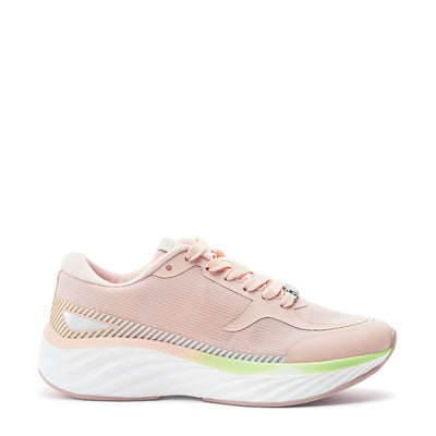 Damara Pink Textile Trainers