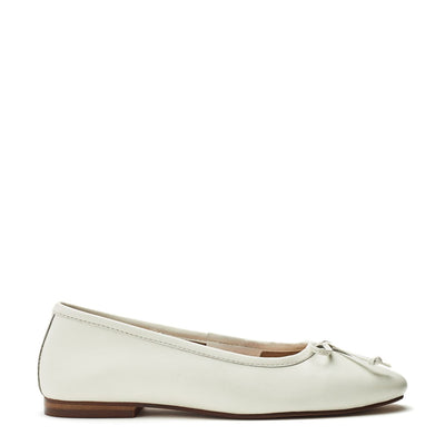Ealing White Leather Shoes