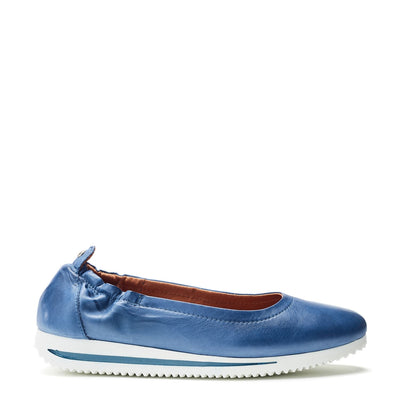 Edenn Blue Leather Shoes