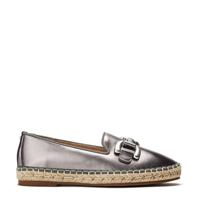 Edulis Pewter Leather Shoes