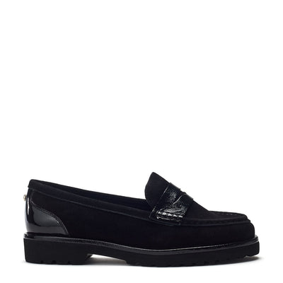 Ellaria Black Suede Shoes