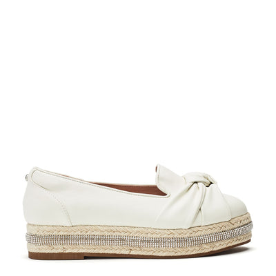 Elmore Off White Porvair Shoes