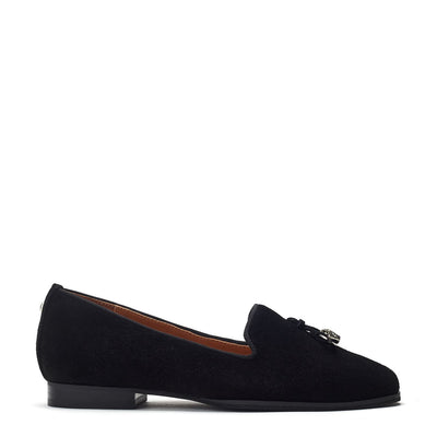 Elodea Black Suede Shoes