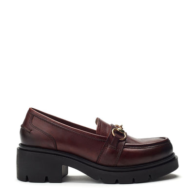Elsana Tan Leather Shoes