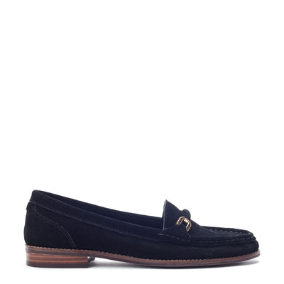 Emella Black Suede Shoes