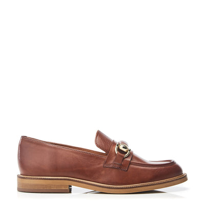 Emmalia Tan Leather Shoes