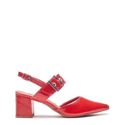 Eurya Red Patent Leather Shoes