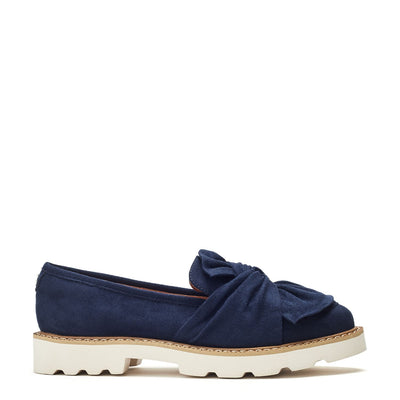 Eves Navy Alcantara Alcantara Shoes