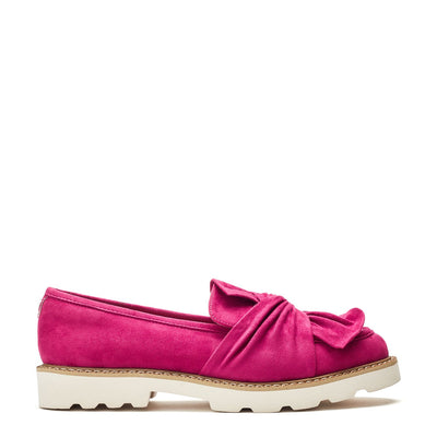 Eves Pink Alcantara Shoes