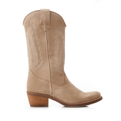 Fanntine Stone Suede Boots