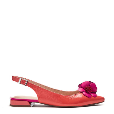 Farlee Coral Patent Leather Shoes