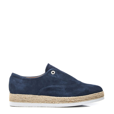 Felicie Navy Suede Shoes