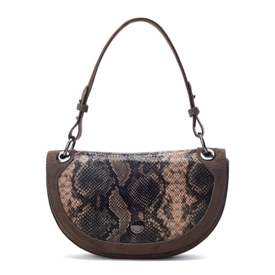 Fillipa Bag Taupe Snake Print 