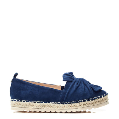 Fionna Navy Alcantara Shoes