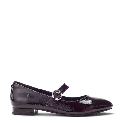 Firuta Burgundy Patent Leather Shoes