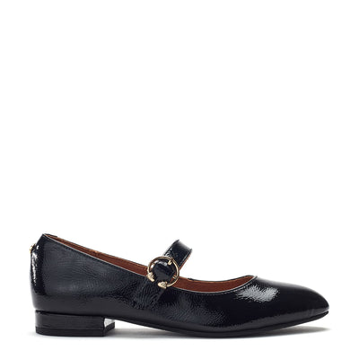Firuta Black Patent Leather Shoes