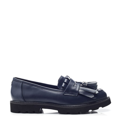 Fleeche Navy Porvair Shoes