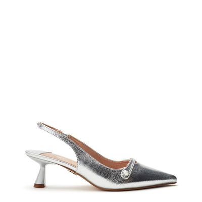 Godal Silver Patent Shoes