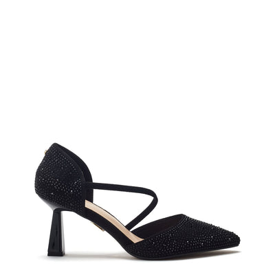 Hamana Black Alcantara Shoes