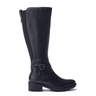 Hesdin Black Leather Boots
