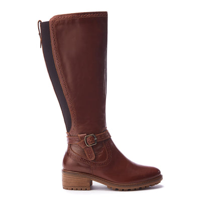 Hesdin Tan Leather Boots