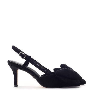 Himilaya Black Velvet Shoes