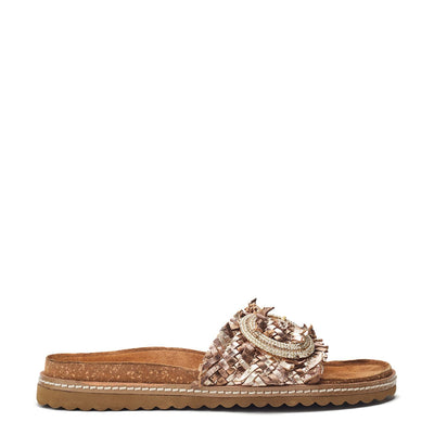 Jarilla Bronze Leather Sandals