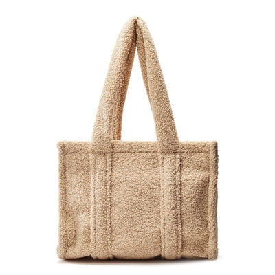 Jemima Bag Cream Faux Fur 