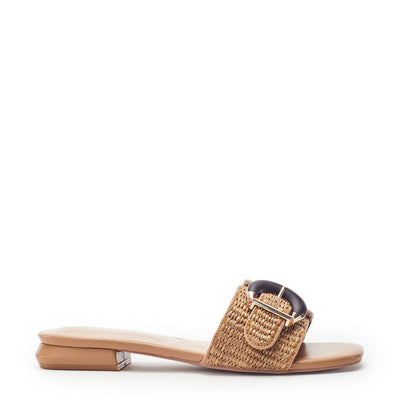 Juletta Natural Textile Sandals