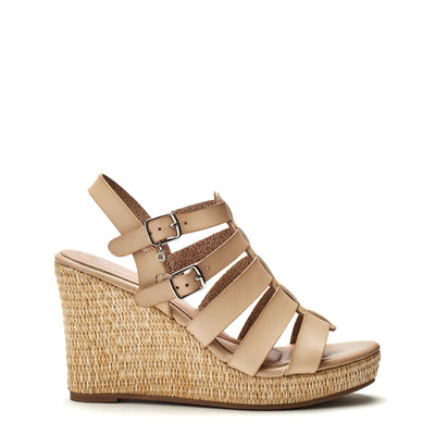 Keelie Off White Porvair Sandals