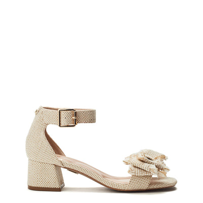 Kenna Natural Textile Sandals